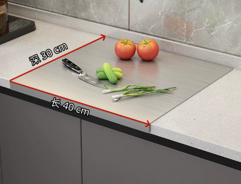 Stainless Steel Cutting Board For Home Kitchensantibacterial And Mold-resistant