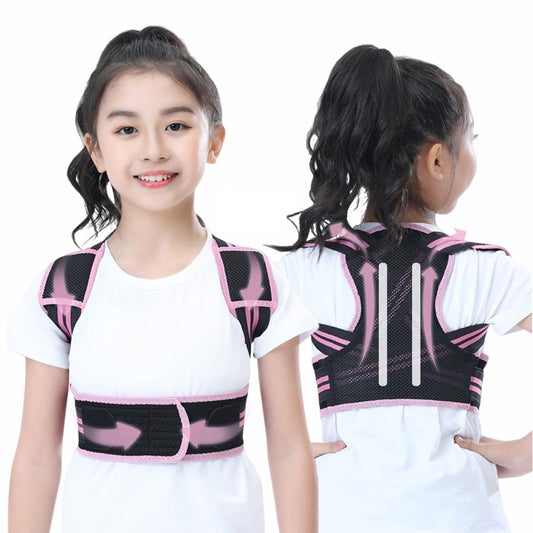 Kids' Adjustable Back Support Brace — Posture Support for Children